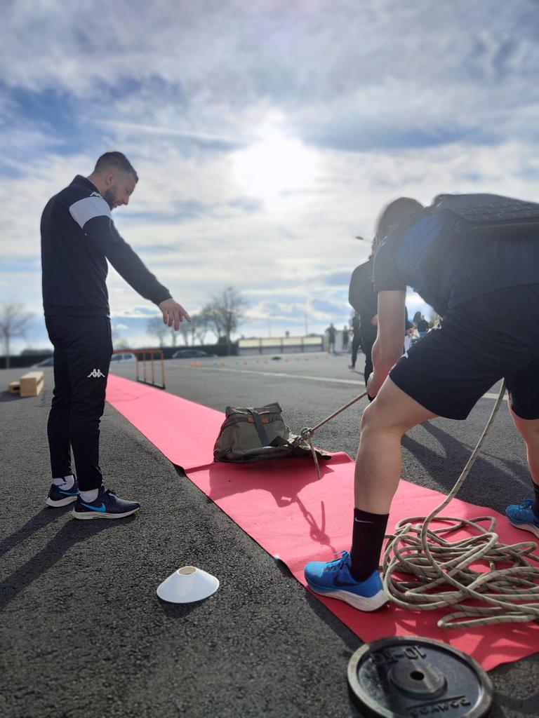 Entraînement physique en extérieur, atelier de type PPA